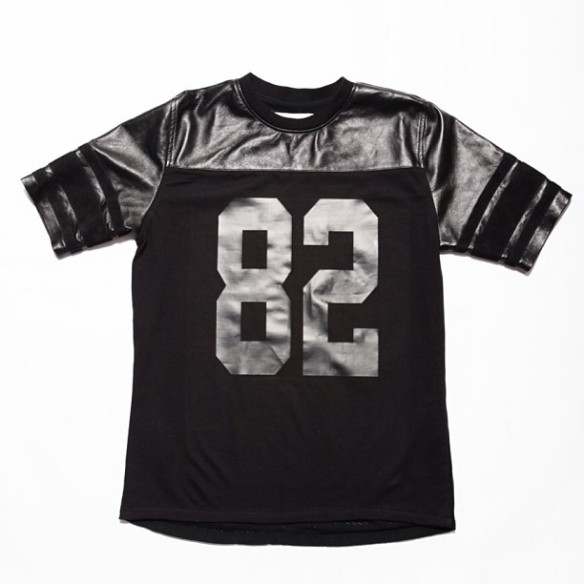 Clothsurgeon-MFY-Football-Jersey-Lambskin-Nappa-Chest-Panel-and-Sleeves-Cotton-Front-Mesh-Back-Goat-Suede-Sleeve-Stripes